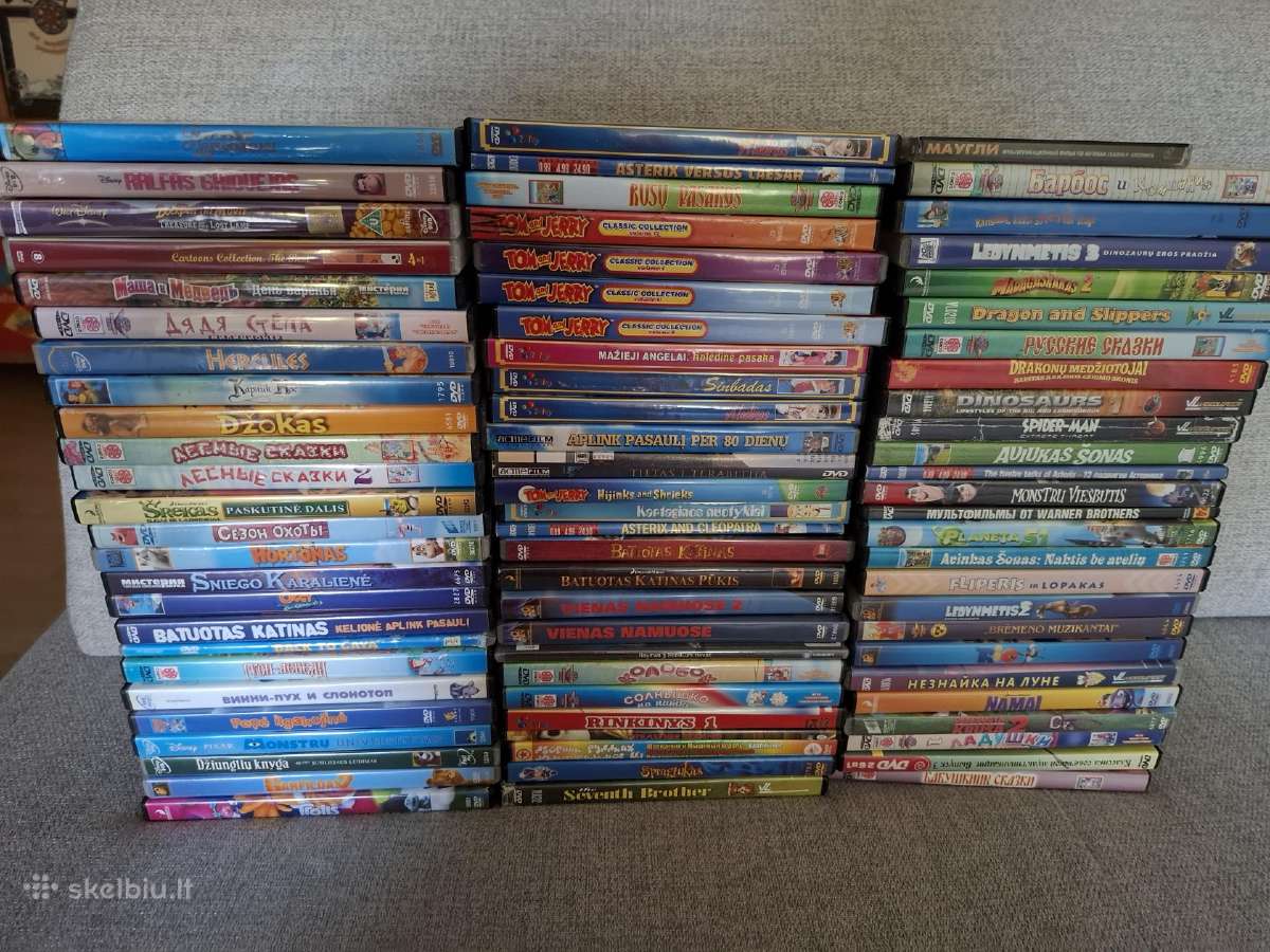 Dvd vaikiškų animacinių filmų kolekcija - nuotraukos Nr. 2