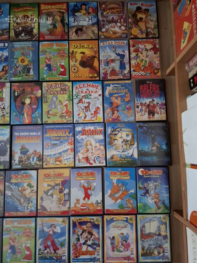 Dvd vaikiškų animacinių filmų kolekcija - nuotraukos Nr. 8