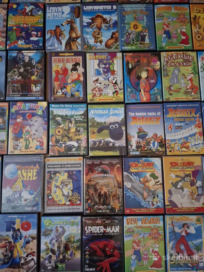 Dvd vaikiškų animacinių filmų kolekcija - nuotraukos Nr. 6