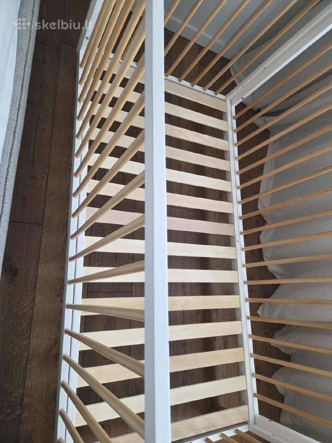 Vaikiška lovelė 2 In 1 kinderkraft 70 140 cm - nuotraukos Nr. 3