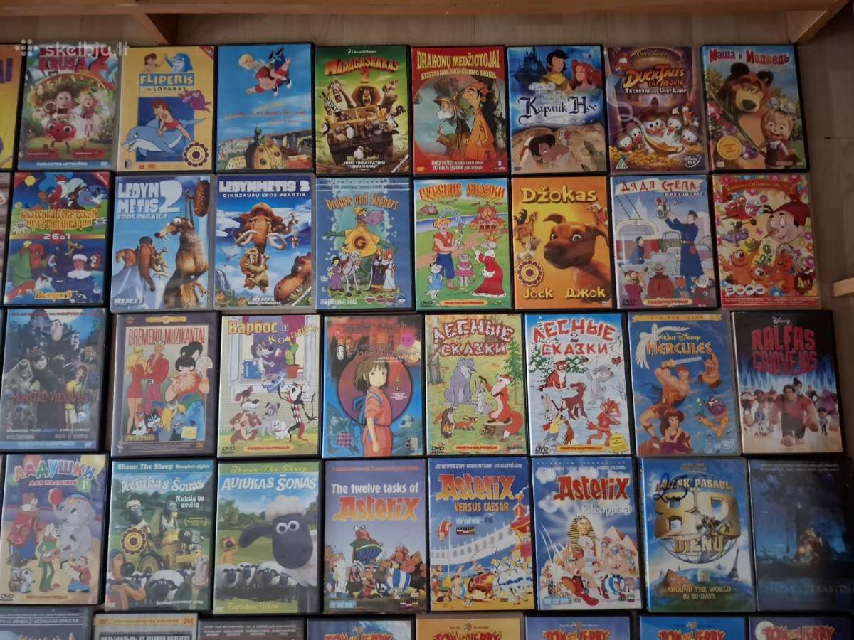 Dvd vaikiškų animacinių filmų kolekcija - nuotraukos Nr. 7