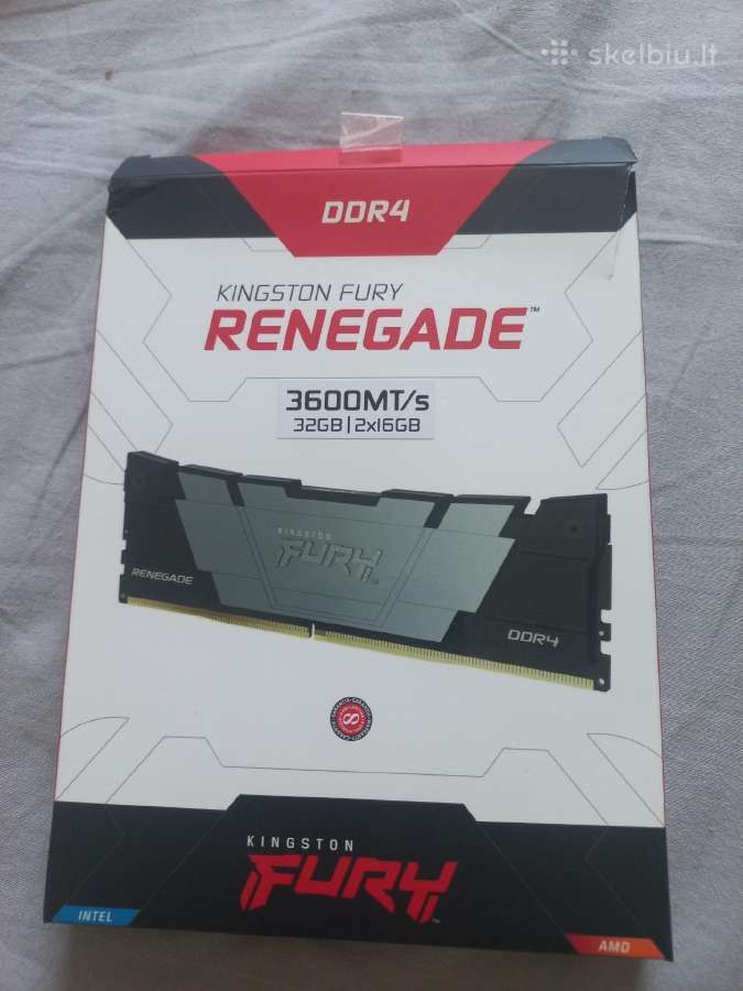 Kingston Fury Renegade Ddr4 32 GB - nuotraukos Nr. 3