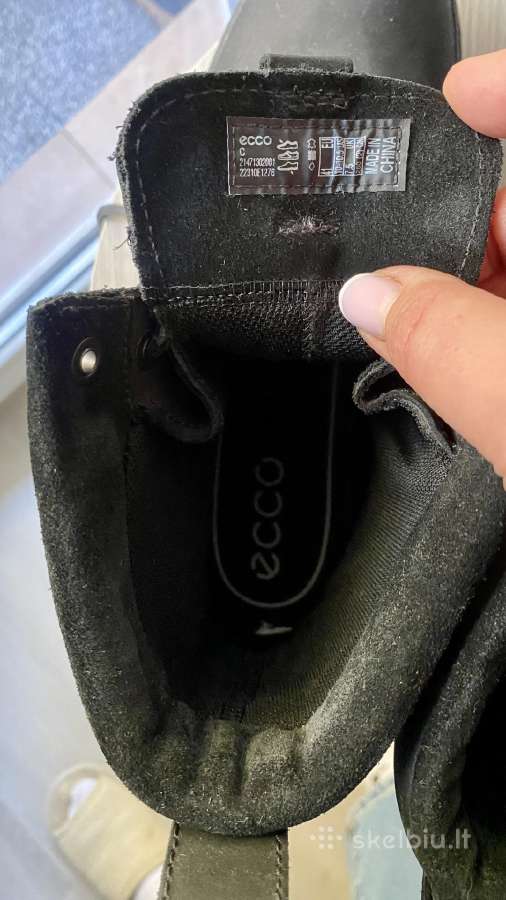 Ecco Grainer aulinukai - nubukas, Waterproof - nuotraukos Nr. 5