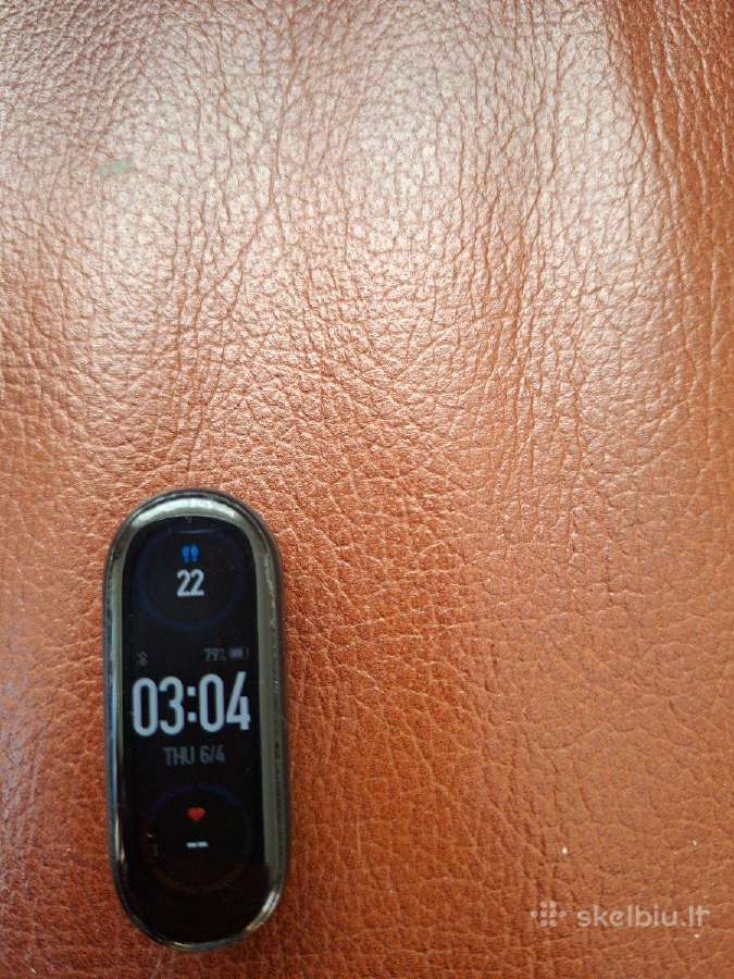 Xiaomi Mi Band 6 su nauju dirželiu - nuotraukos Nr. 2