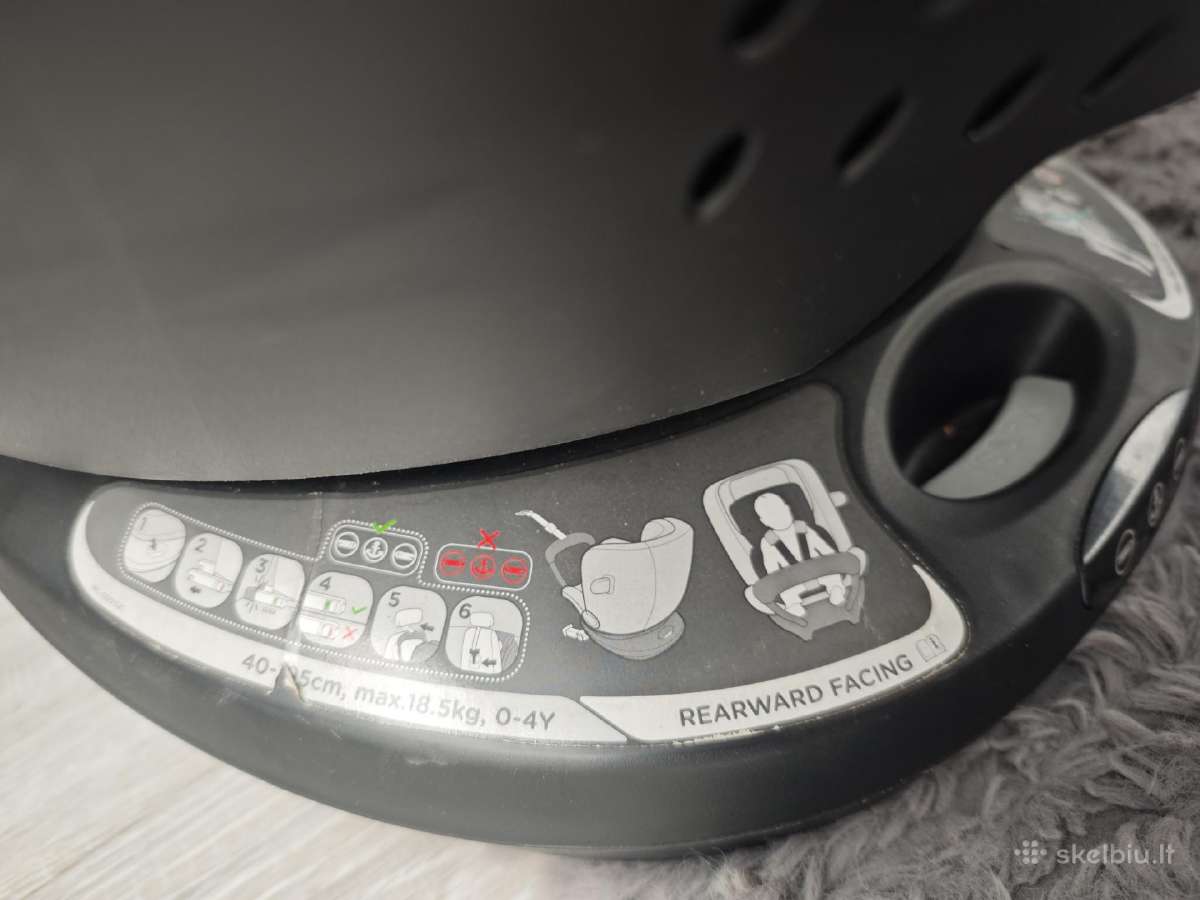 Jolie autokedute su isofix baze - nuotraukos Nr. 6