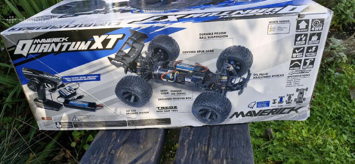 RC auto Maverick Quantum XT 4wd + 2 baterijos - nuotraukos Nr. 10