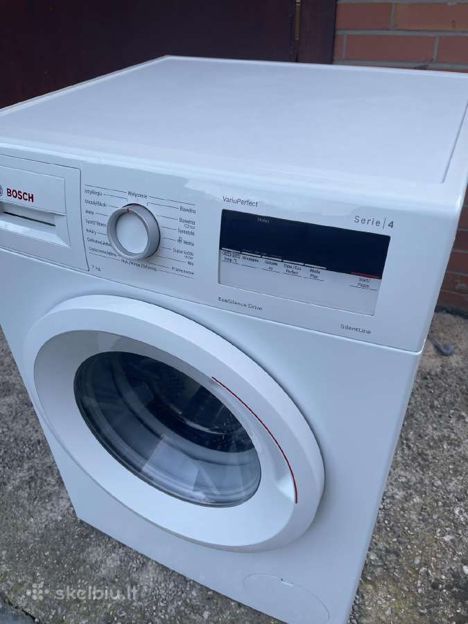 Skalbimo mašina Bosch 7kg - nuotraukos Nr. 2