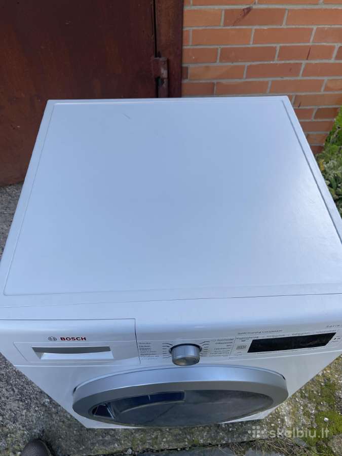Džiovyklė Bosch 8kg išvalyti filtrai! - nuotraukos Nr. 4