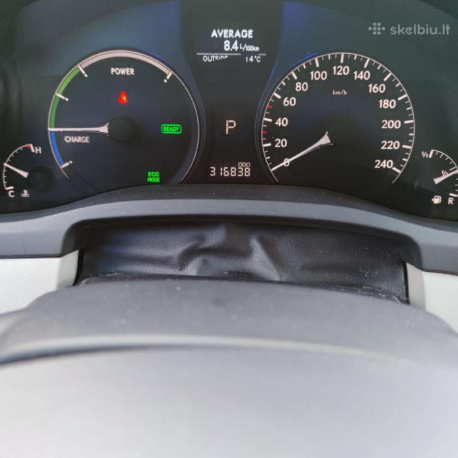 Lexus Rx450h 2009m. 3,5, 220kw,hibridas-dujos - nuotraukos Nr. 11