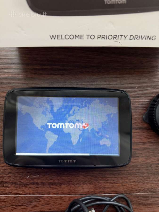 Tomtom Go 520 Sat Nav GPS with Wi- Fi Lifetime Map - nuotraukos Nr. 3