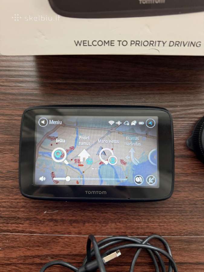 Tomtom Go 520 Sat Nav GPS with Wi- Fi Lifetime Map - nuotraukos Nr. 4