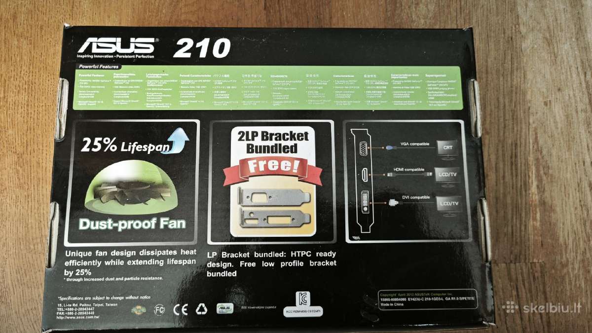 Rinkinys meistrui: Asus GT 610 + Asus 210 - nuotraukos Nr. 4