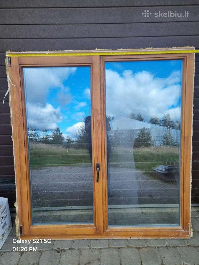Parduodami mediniai langai ir durys - nuotraukos Nr. 2