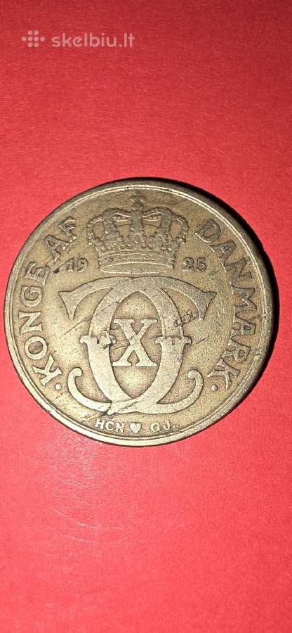 Danija 2 kronos 1925 - nuotraukos Nr. 2