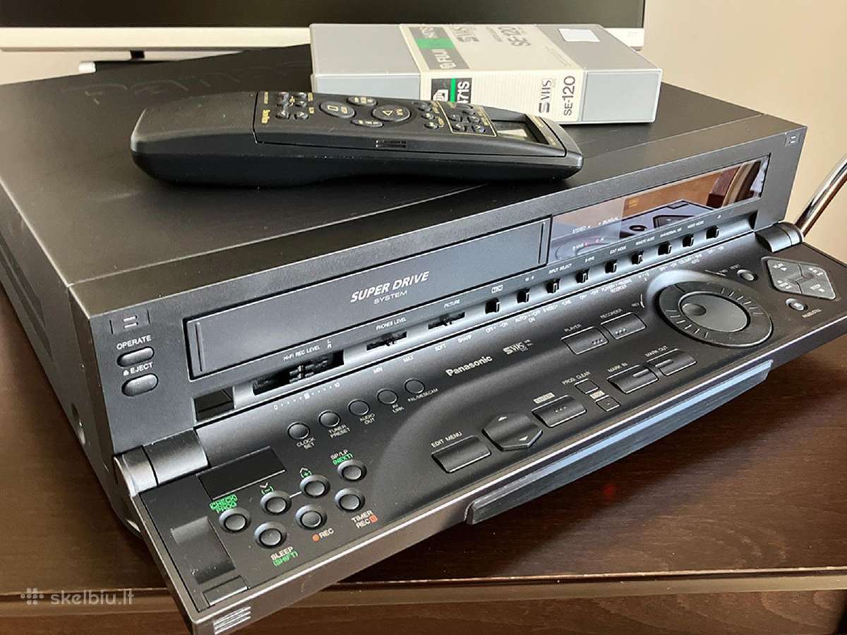 Panasonic Nv-hs1000 S-vhs, Sony Dhr-1000np mini Dv - nuotraukos Nr. 2
