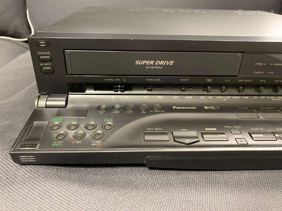 Panasonic Nv-hs1000 S-vhs, Sony Dhr-1000np mini Dv - nuotraukos Nr. 4