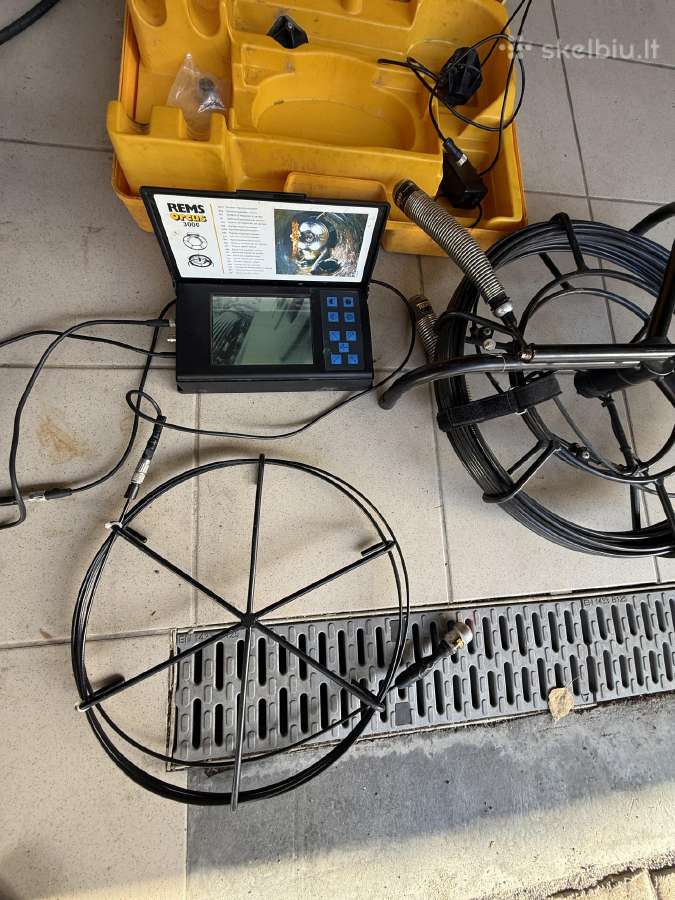 Rems Orcus 3000 kamera su 30m ir 10m kabeliu - nuotraukos Nr. 6