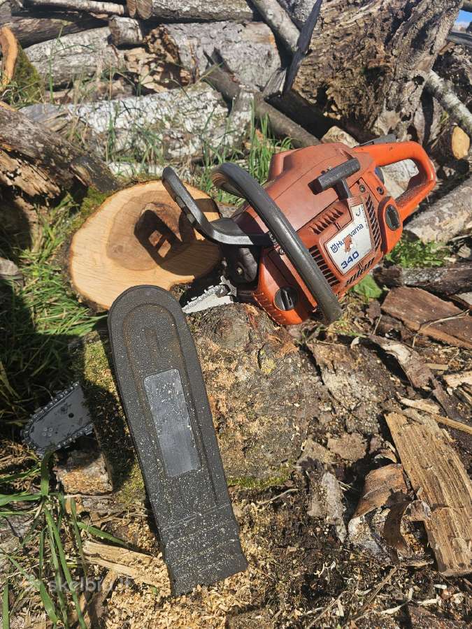 Husqvarna 340 pjūklas - nuotraukos Nr. 2