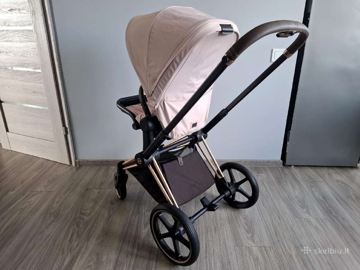 Cybex Priam V4 Platinum 4in1 Rose Gold/brown - nuotraukos Nr. 3