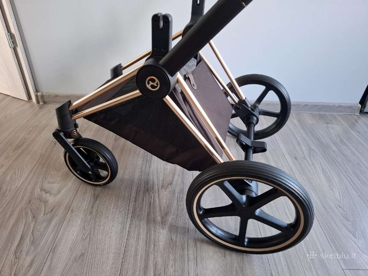 Cybex Priam V4 Platinum 4in1 Rose Gold/brown - nuotraukos Nr. 29