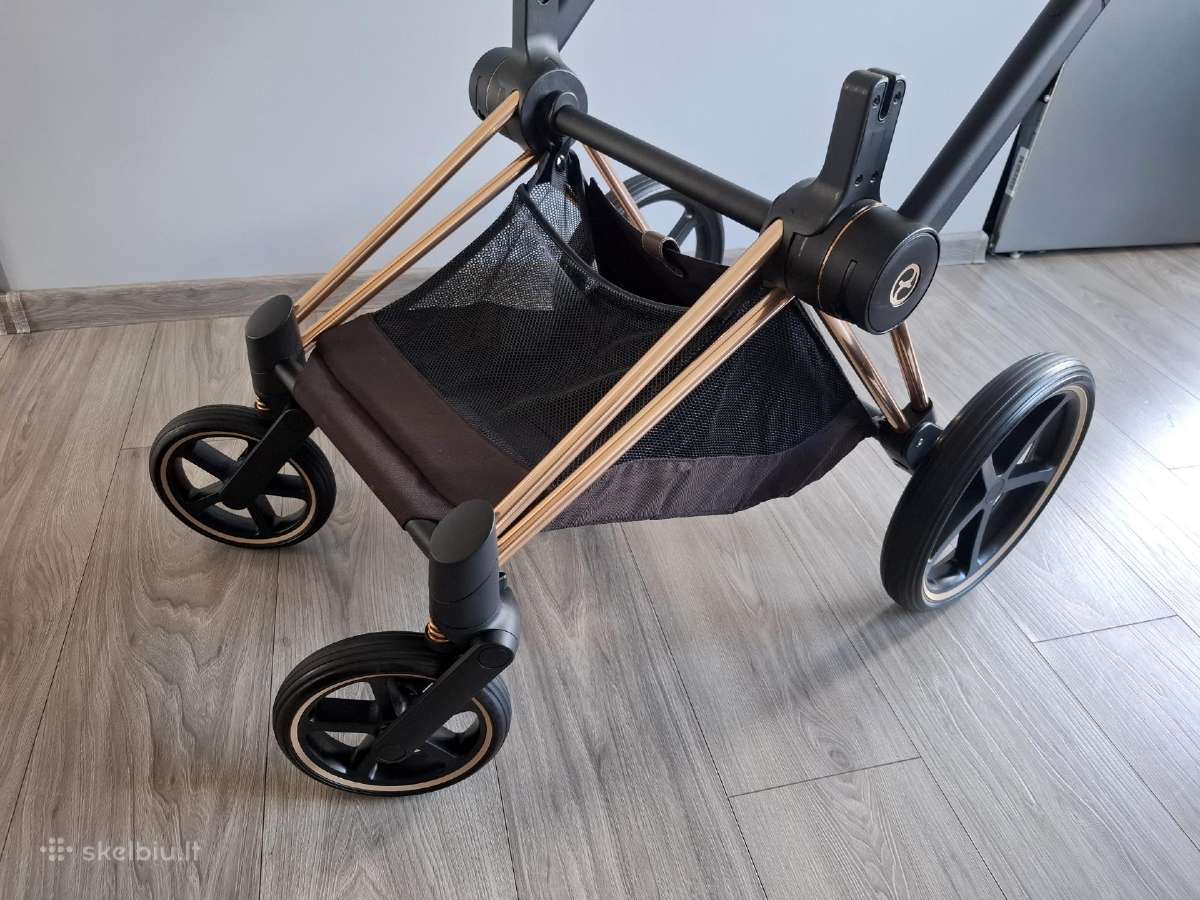 Cybex Priam V4 Platinum 4in1 Rose Gold/brown - nuotraukos Nr. 26