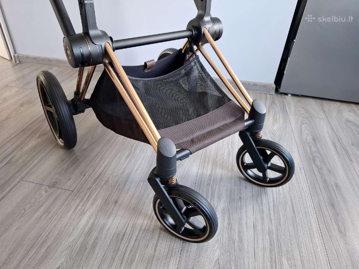 Cybex Priam V4 Platinum 4in1 Rose Gold/brown - nuotraukos Nr. 27