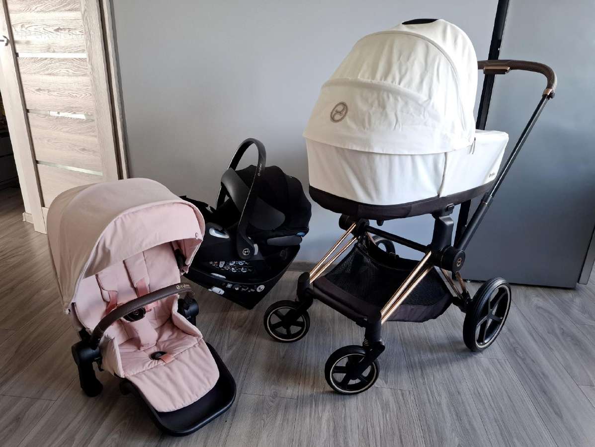 Cybex Priam V4 Platinum 4in1 Rose Gold/brown - nuotraukos Nr. 8