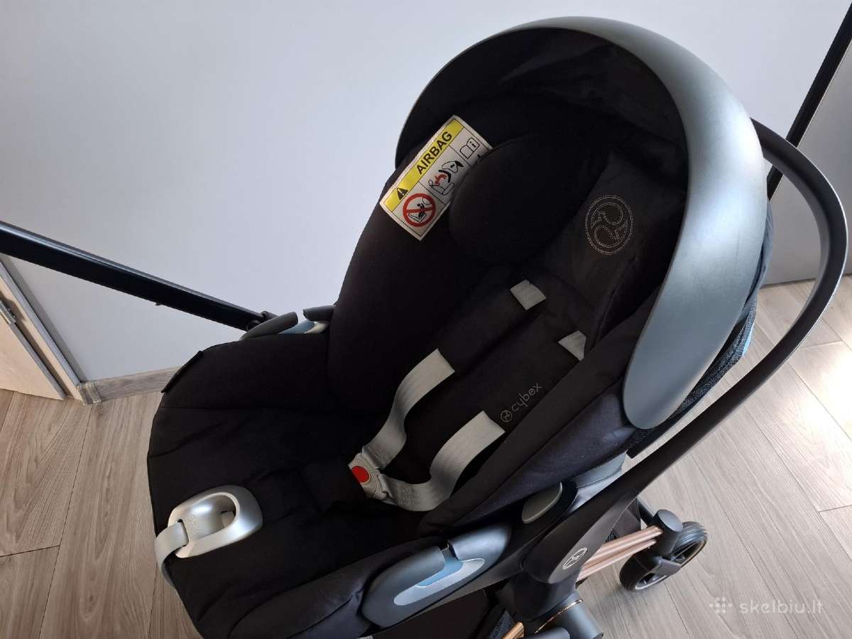 Cybex Priam V4 Platinum 4in1 Rose Gold/brown - nuotraukos Nr. 20