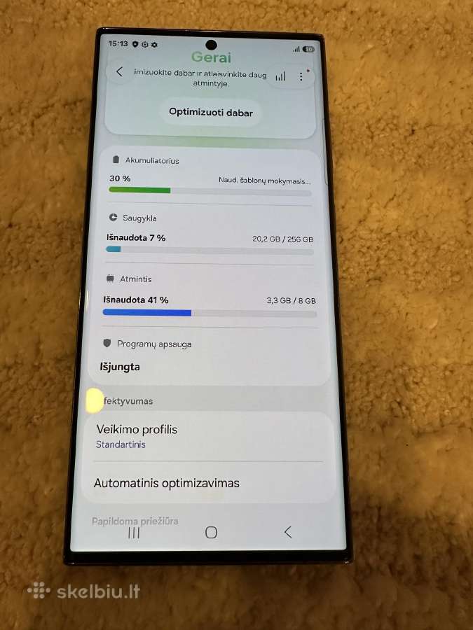 Samsung Galaxy S23 ultra 256gb - nuotraukos Nr. 5