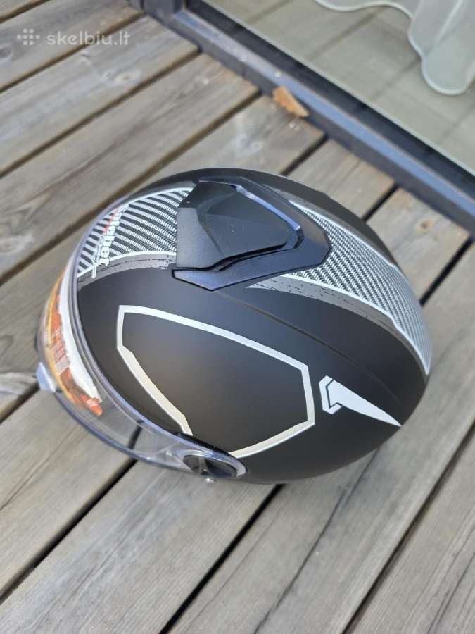 Motociklo šalmas s 55-56cm - nuotraukos Nr. 2