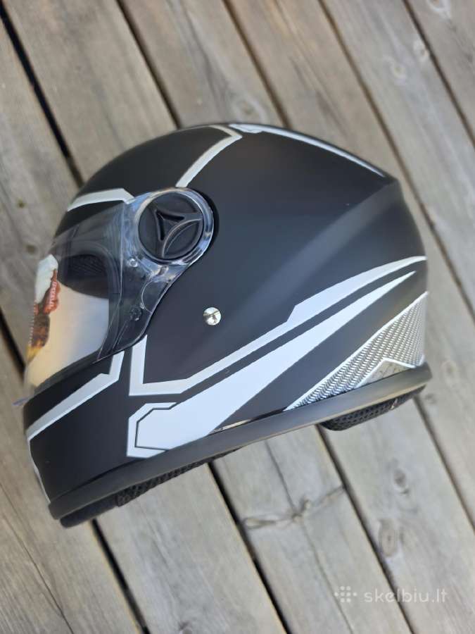 Motociklo šalmas s 55-56cm - nuotraukos Nr. 7