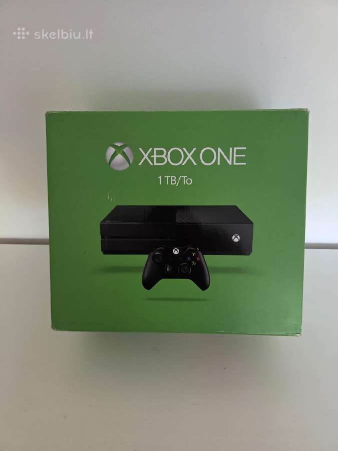 Xbox One 1tb + 2 pultai + 7 žaidimai - nuotraukos Nr. 3