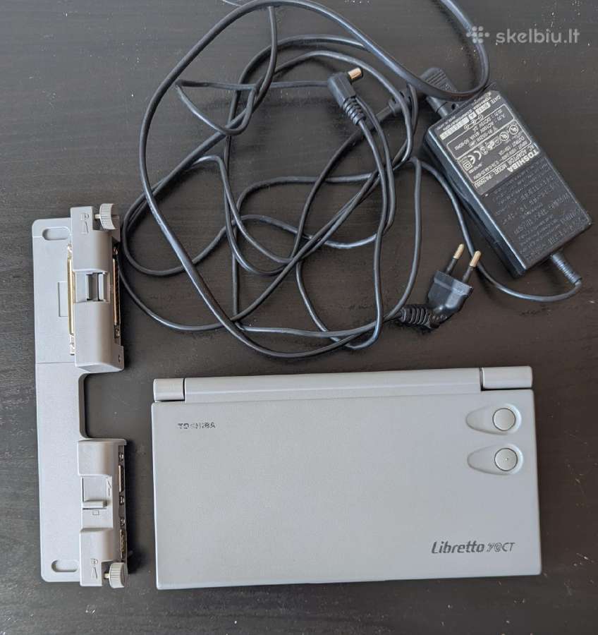 Toshiba Libretto 70ct su doku ir Xircom - nuotraukos Nr. 2