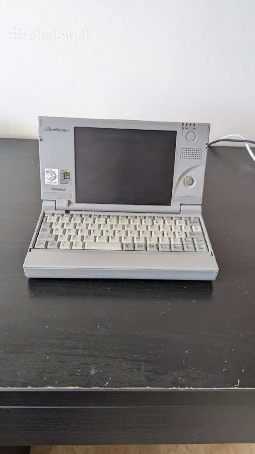 Toshiba Libretto 70ct su doku ir Xircom - nuotraukos Nr. 3