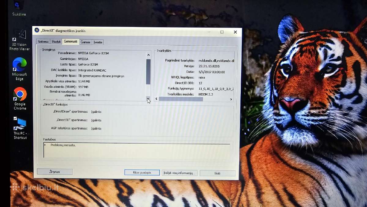 Medion Akoya i7/16gb/120ssd+1000gb/17.3 nvidia - nuotraukos Nr. 7