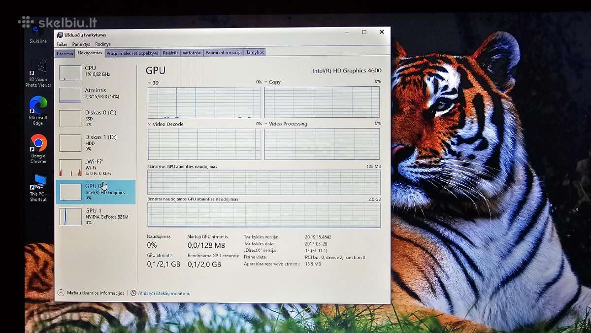 Medion Akoya i7/16gb/120ssd+1000gb/17.3 nvidia - nuotraukos Nr. 13