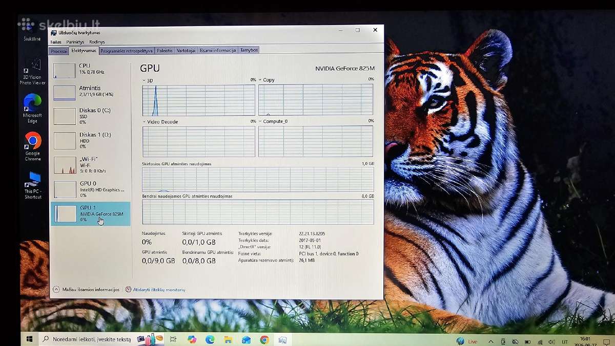 Medion Akoya i7/16gb/120ssd+1000gb/17.3 nvidia - nuotraukos Nr. 14