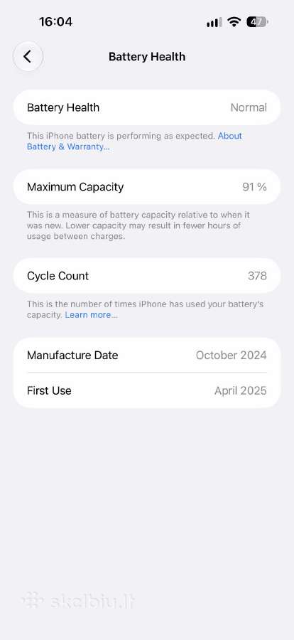 iPhone 16 Pro Max 256gb - nuotraukos Nr. 6