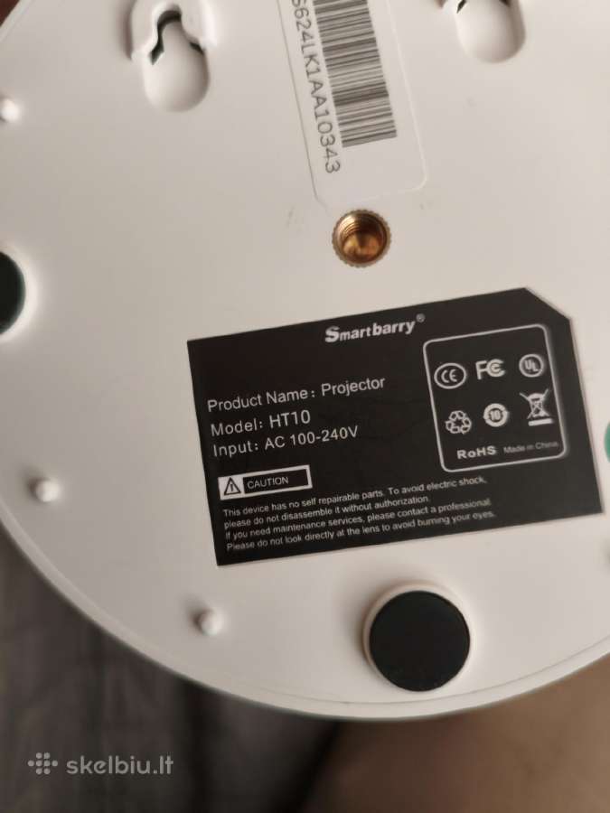 Išmanusis LED projektorius Smartbarry Ht10 - nuotraukos Nr. 3
