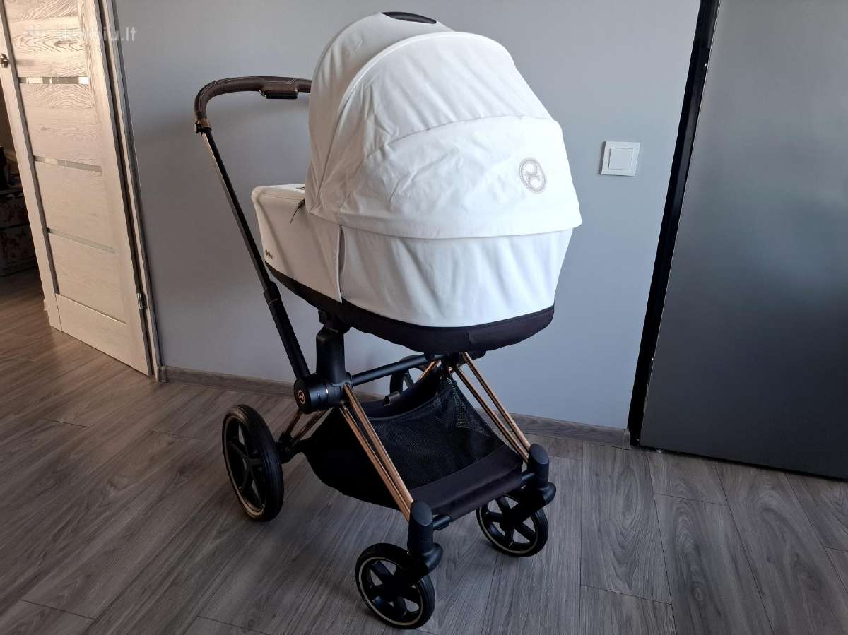 Cybex Priam V4 Platinum 4in1 Rose Gold/brown - nuotraukos Nr. 12