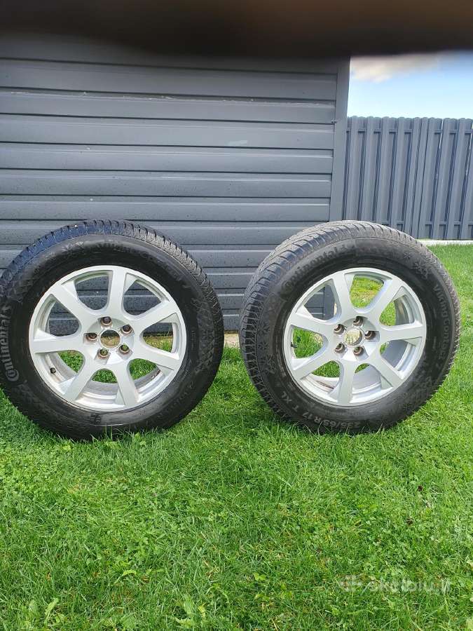 Audi q5 originalus ratlankiai su padangom.r17 - nuotraukos Nr. 2