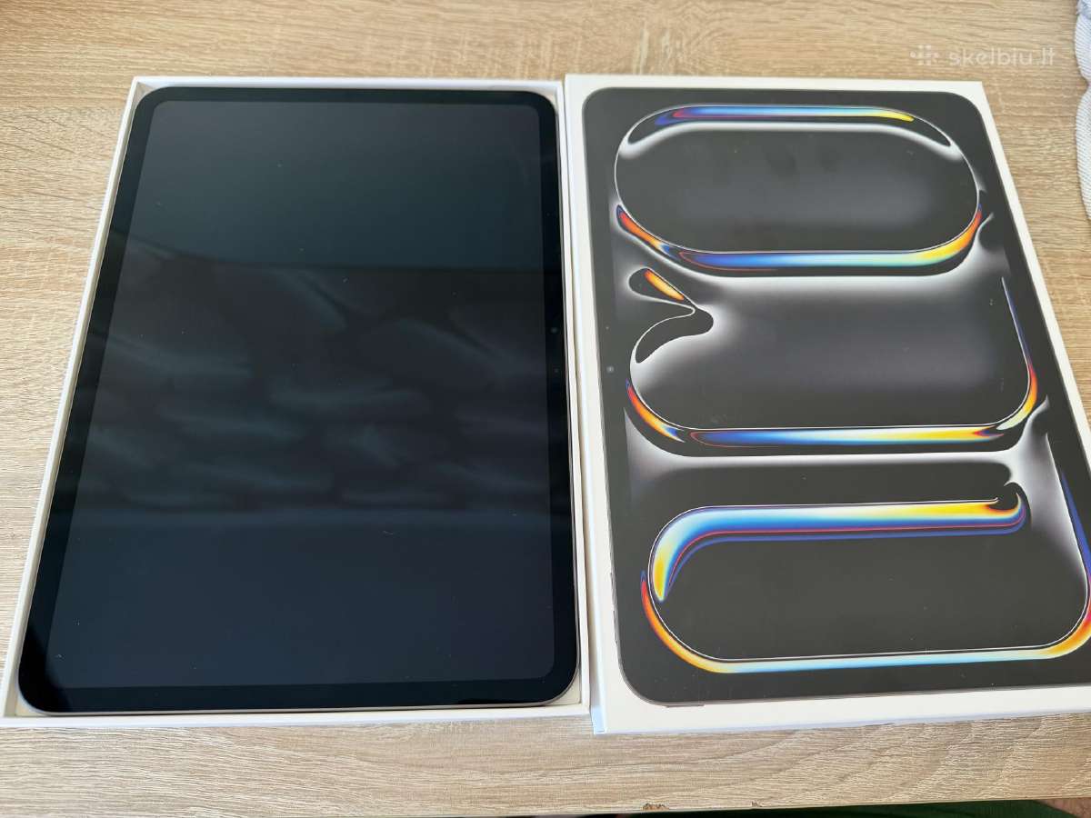 iPad Pro 11- inch (M4) Wi-fi Space Black - nuotraukos Nr. 3