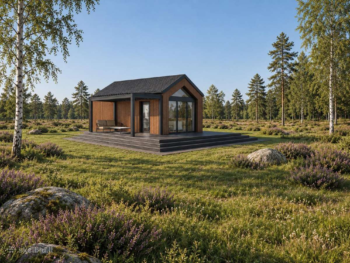 Parduodamas modulinis A+ energinės klasės namas - nuotraukos Nr. 7