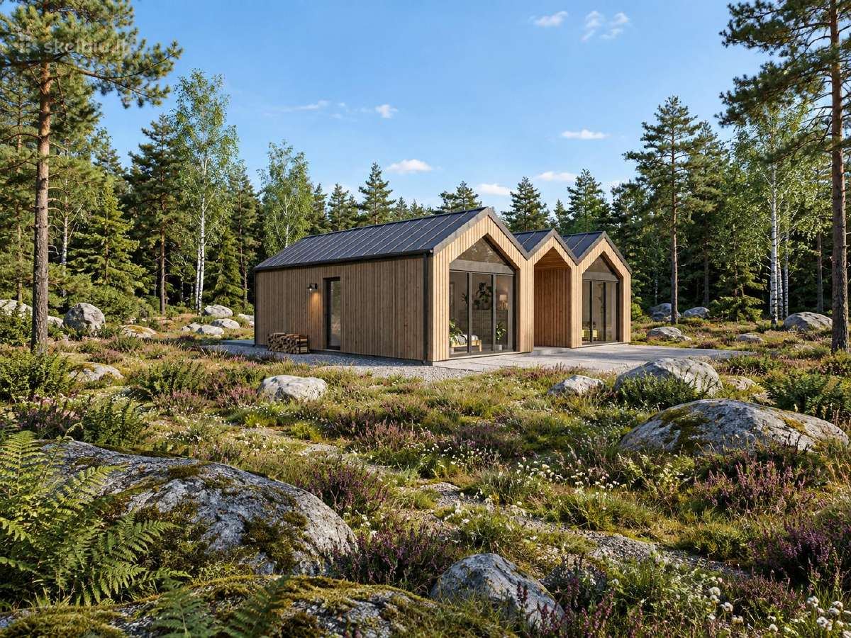 Parduodamas modulinis A+ energinės klasės namas - nuotraukos Nr. 2