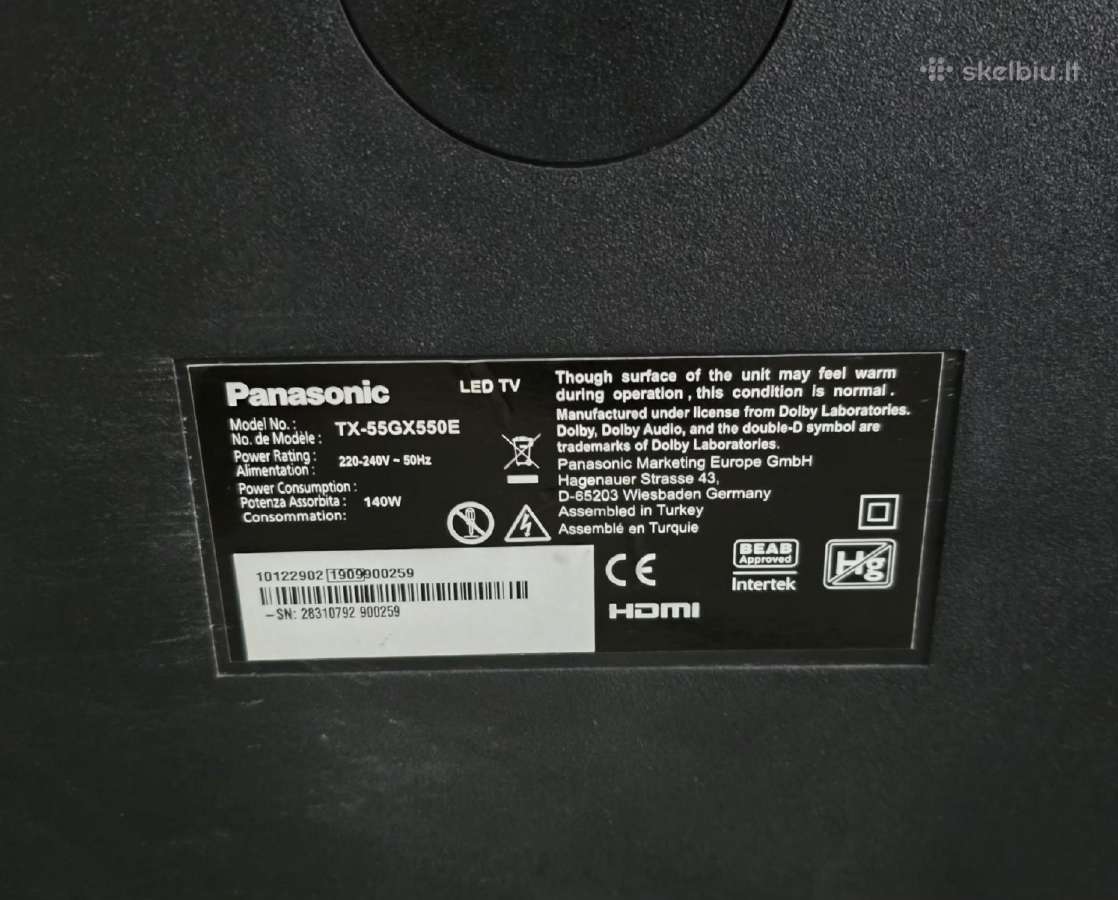Du televizoriai "Sony" ir "Panasonic" - nuotraukos Nr. 11