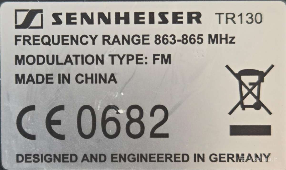 Sennheiser Hdr 130 belaidės ausinės - nuotraukos Nr. 4