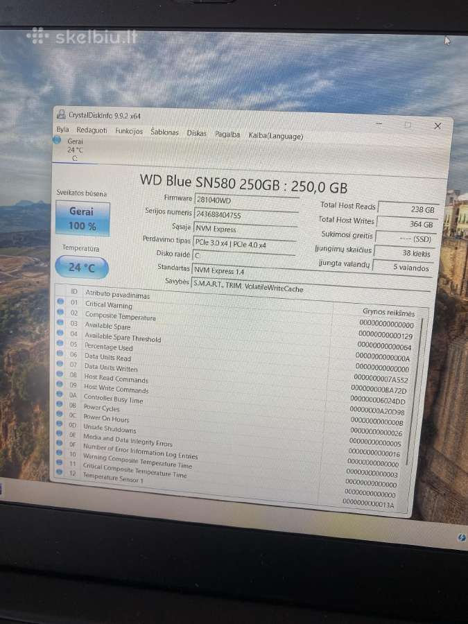 Lenovo Thinkpad x280 - nuotraukos Nr. 4