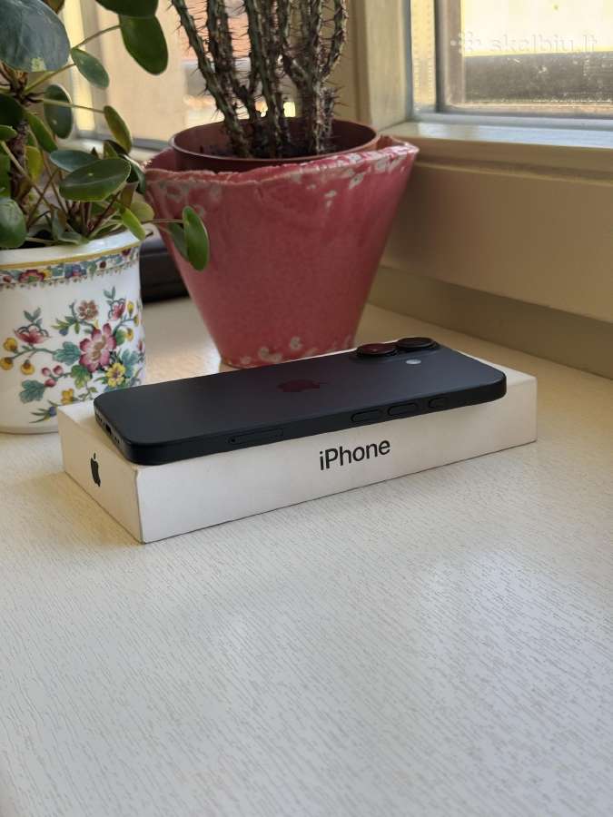 Apple iPhone 16 Apinaujis 100% battrey Health - nuotraukos Nr. 2