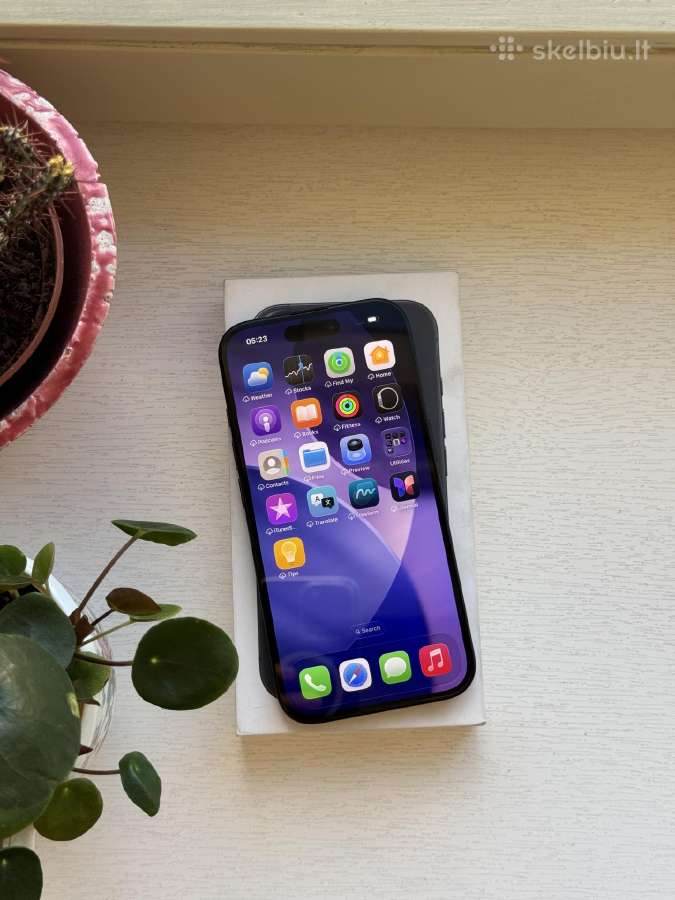 Apple iPhone 16 Apinaujis 100% battrey Health - nuotraukos Nr. 9