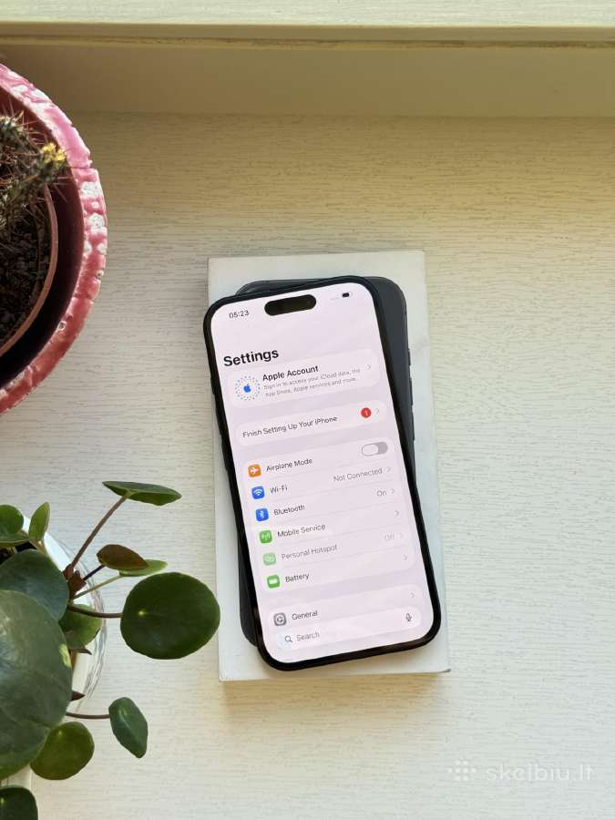 Apple iPhone 16 Apinaujis 100% battrey Health - nuotraukos Nr. 10